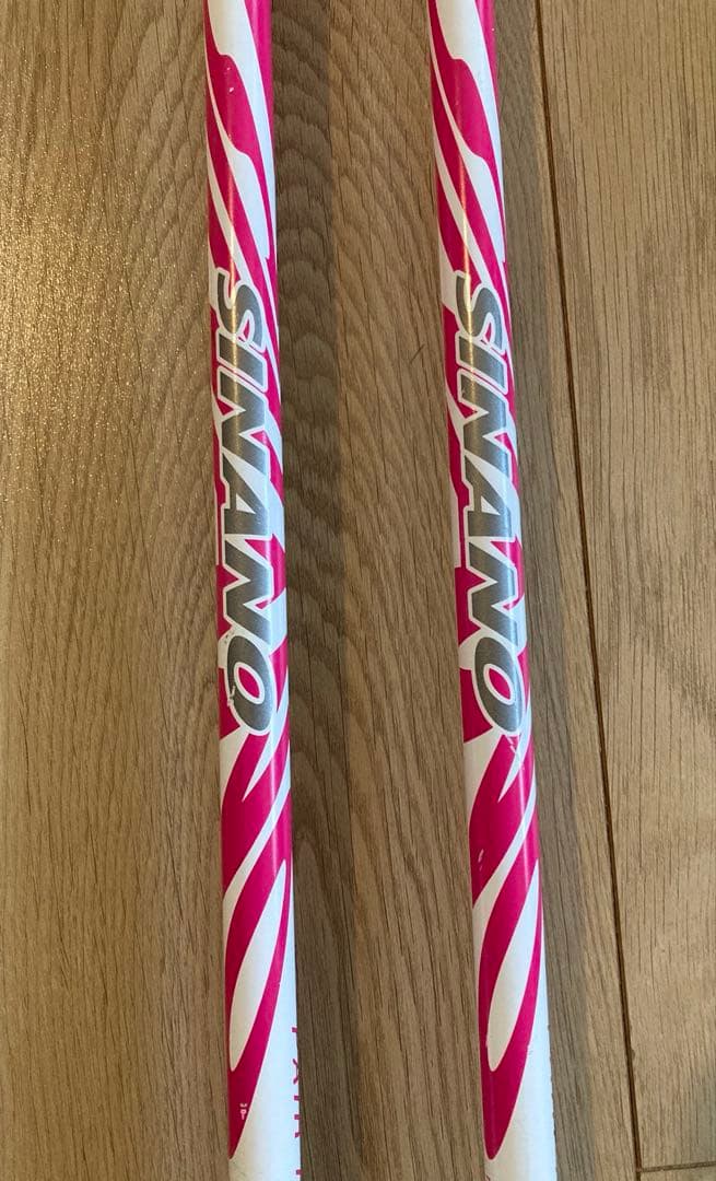 ロシニョール　スキー板セット　130cm ストック付き