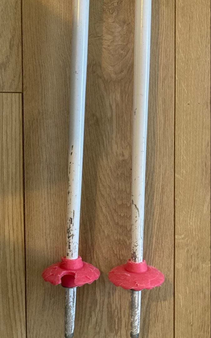 ロシニョール　スキー板セット　130cm ストック付き