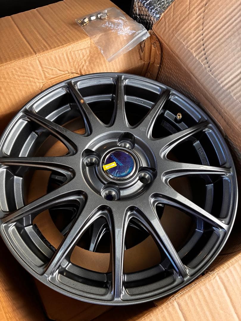 EMBELY S10 ガンメタリック 15インチホイール　4本セット