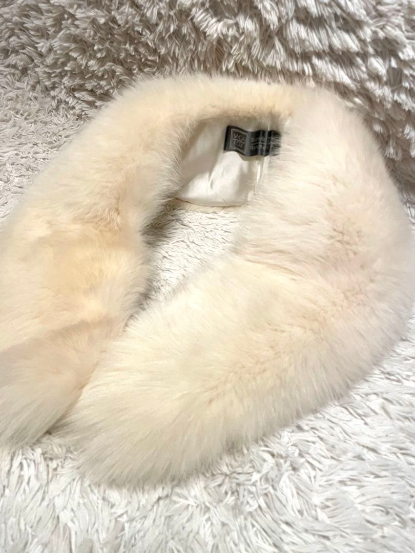 SAGA FOX サガフォックス ファー ショール 最高級 ボリューム シャドー