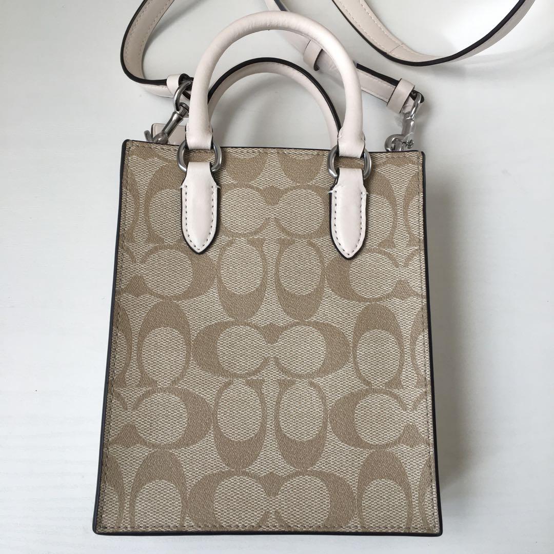 コーチ バッグ レディース ショルダーバッグ 2WAY ハンドバッグ ベージュ