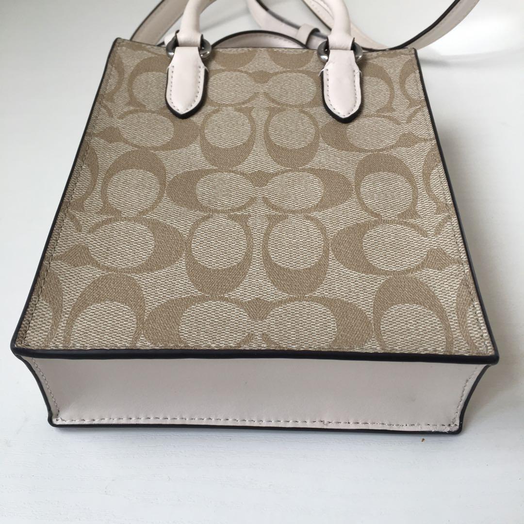 コーチ バッグ レディース ショルダーバッグ 2WAY ハンドバッグ ベージュ