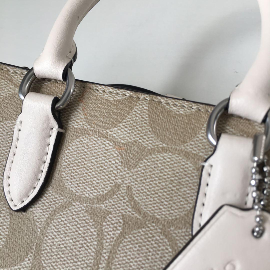 コーチ バッグ レディース ショルダーバッグ 2WAY ハンドバッグ ベージュ