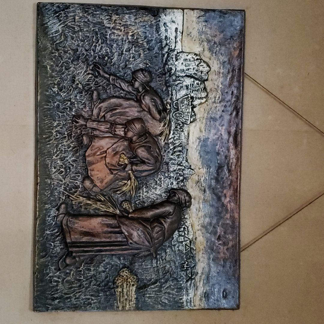 落穂拾い銅板画