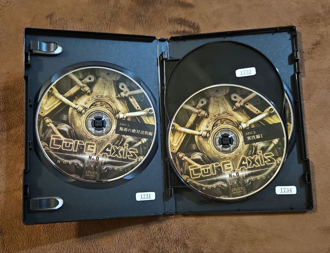 横井伸幸の「Core-Axis～No.0～」DVD