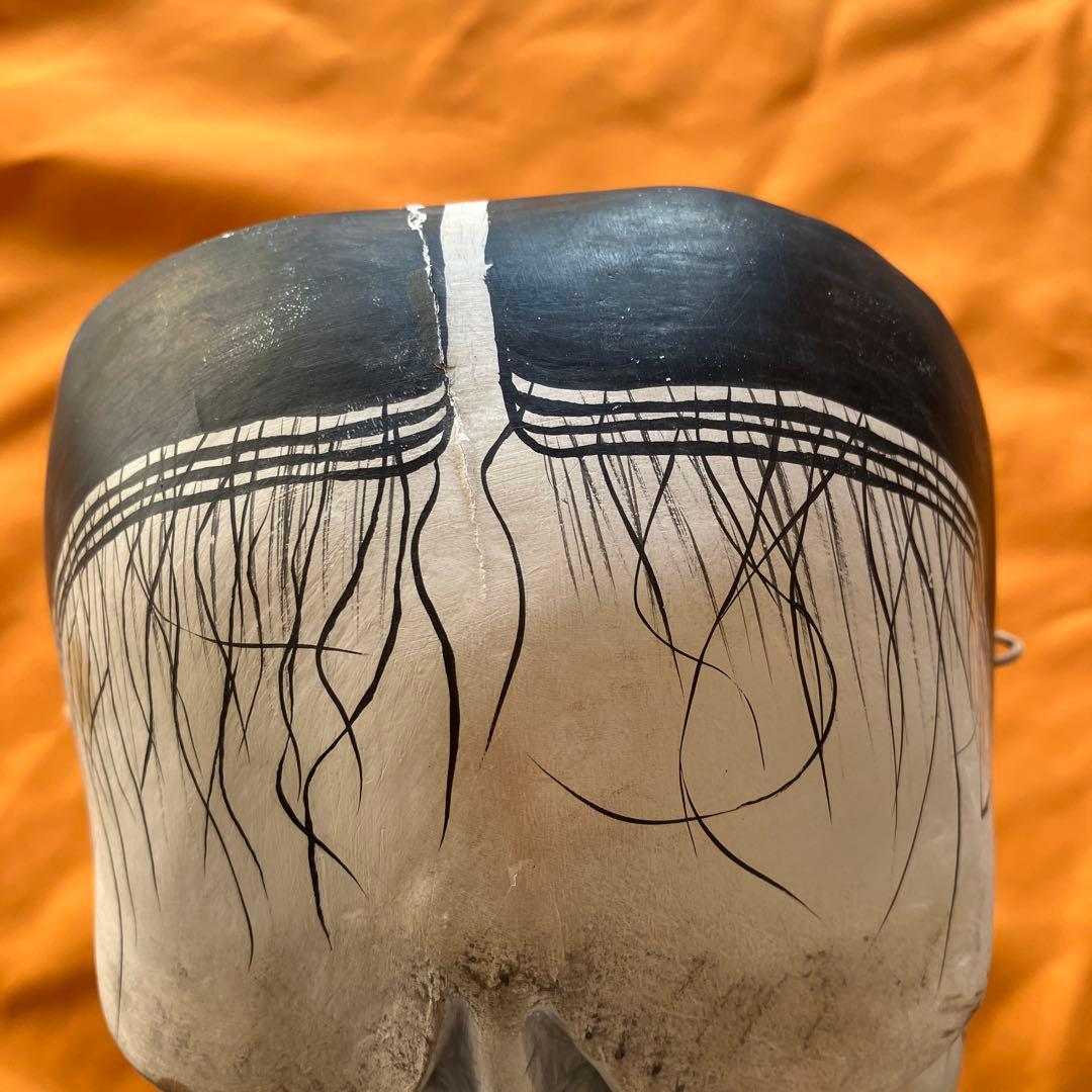 能面　橋姫　木彫り　手彫り