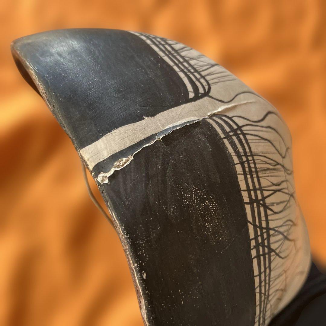 能面　橋姫　木彫り　手彫り