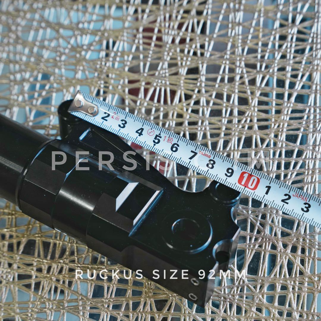 ズーマーやdioに フロントディスク化キット 黒 ブラック フォーク キャリパー