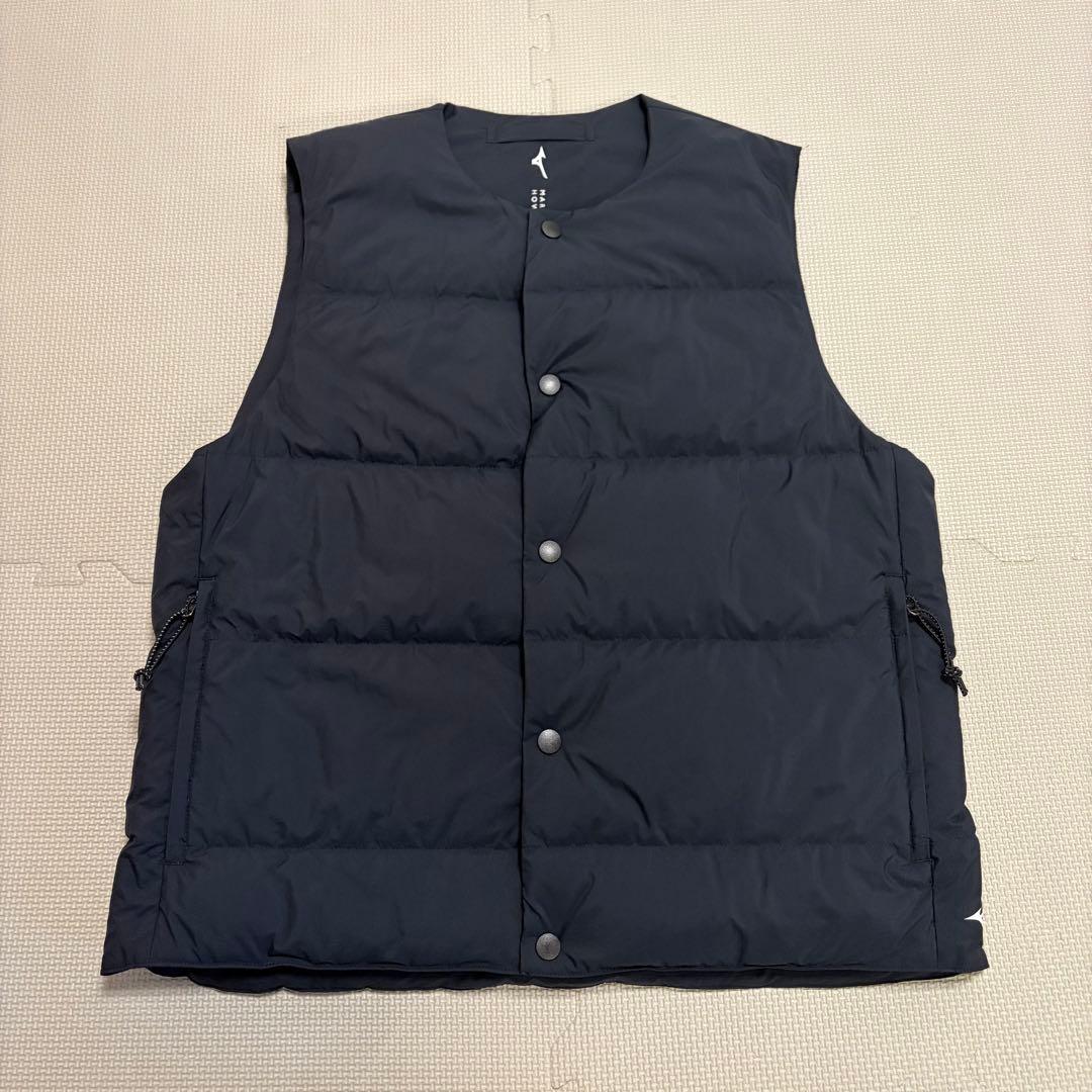 MARGARET HOWELL マーガレットハウエル×ミズノ　ダウンベスト