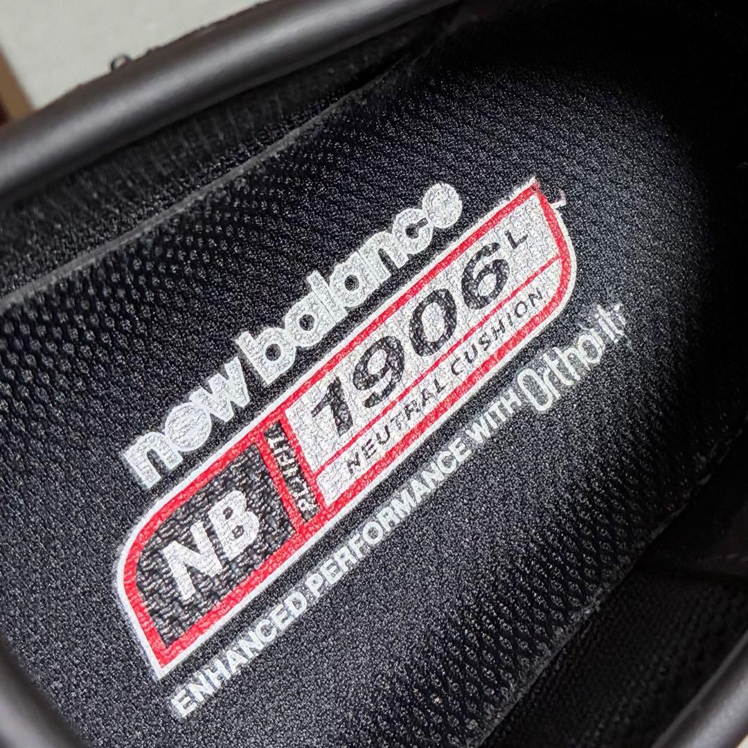 New Balance 1906L ブラック スニーカー ローファー