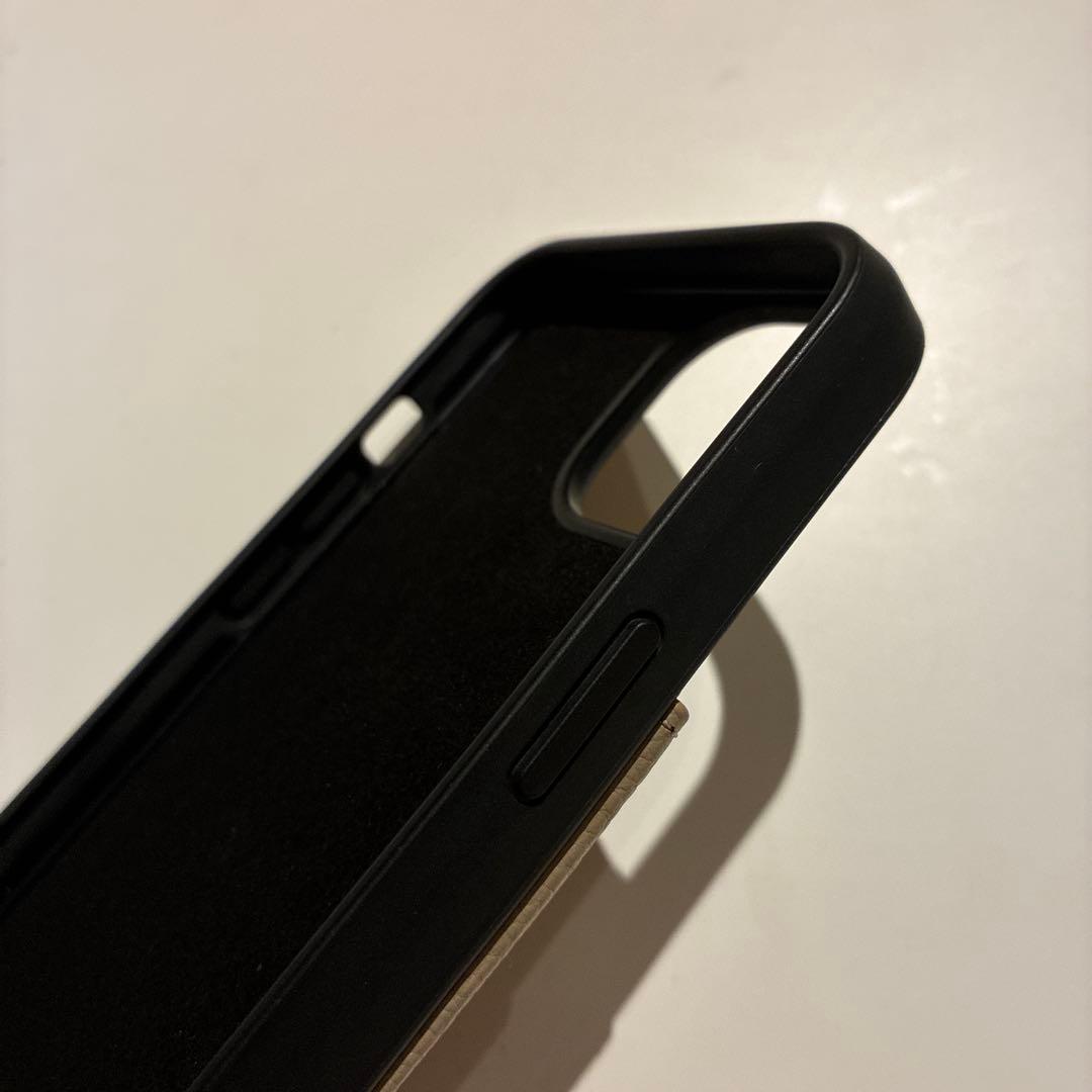 BANDOLIER バンドリヤー iPhone13 ケース ストラップ付ベージュ