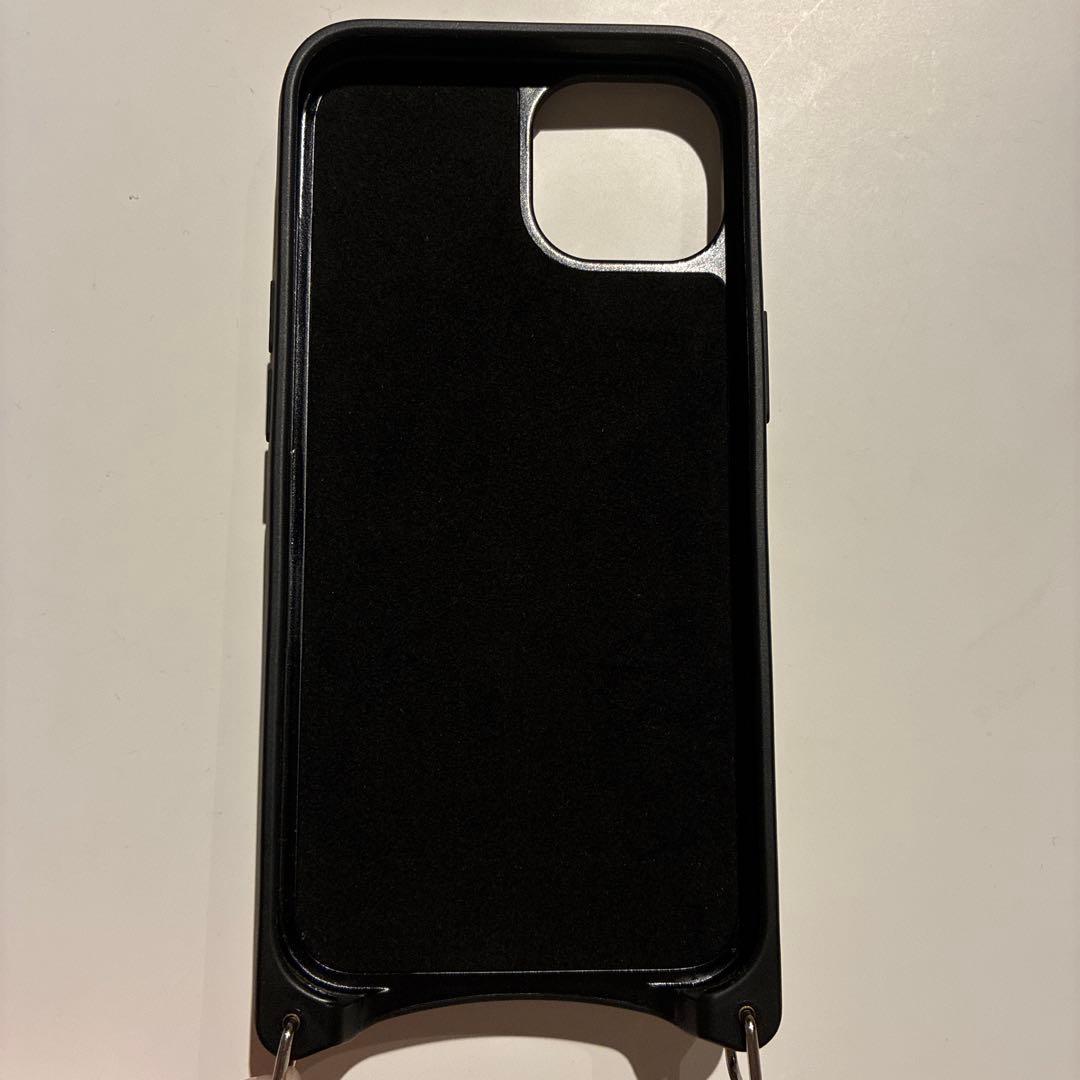 BANDOLIER バンドリヤー iPhone13 ケース ストラップ付ベージュ