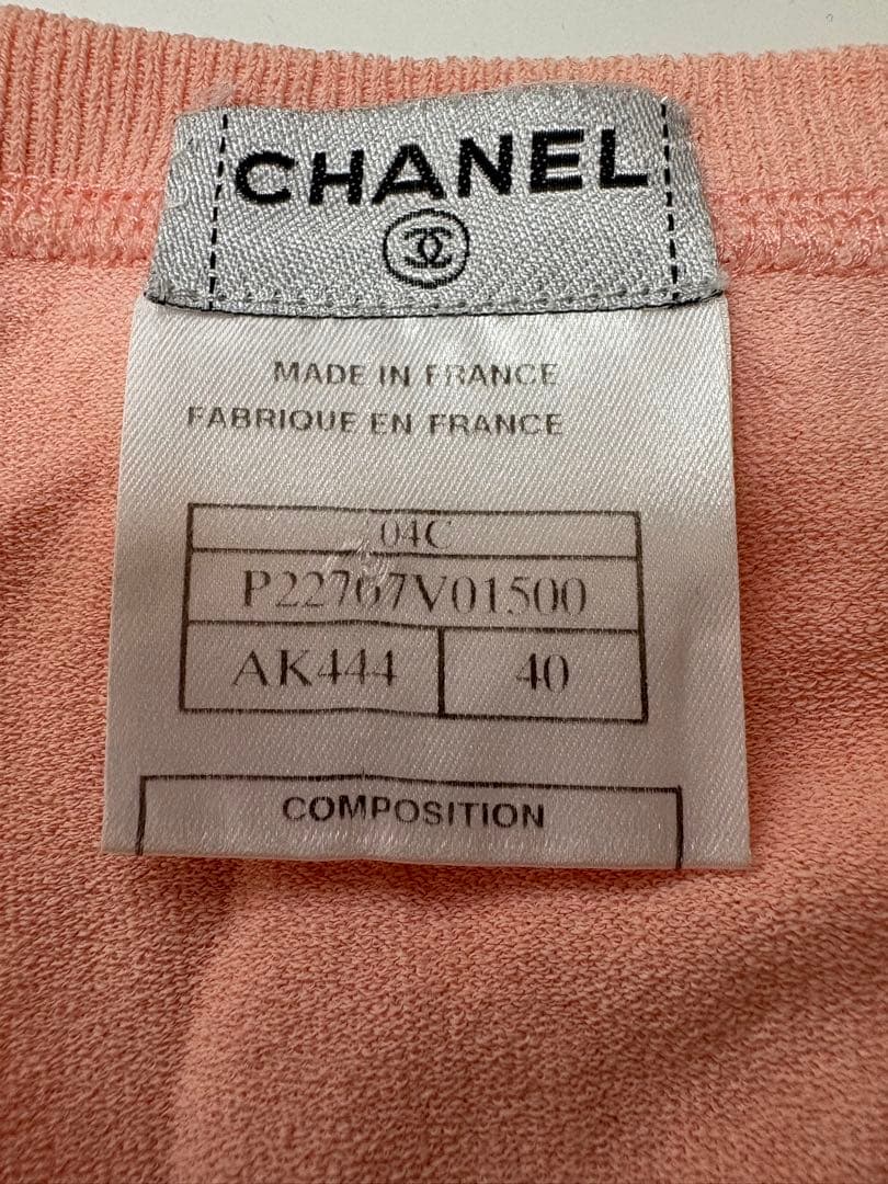 【週末限定値下げ】CHANEL ピンク タンクトップ サイズ40