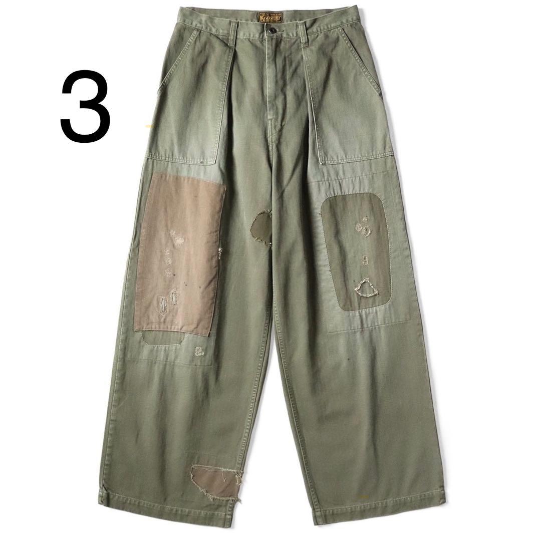 パンツ [3]Kapital HBT Fatigue Baggy Pants