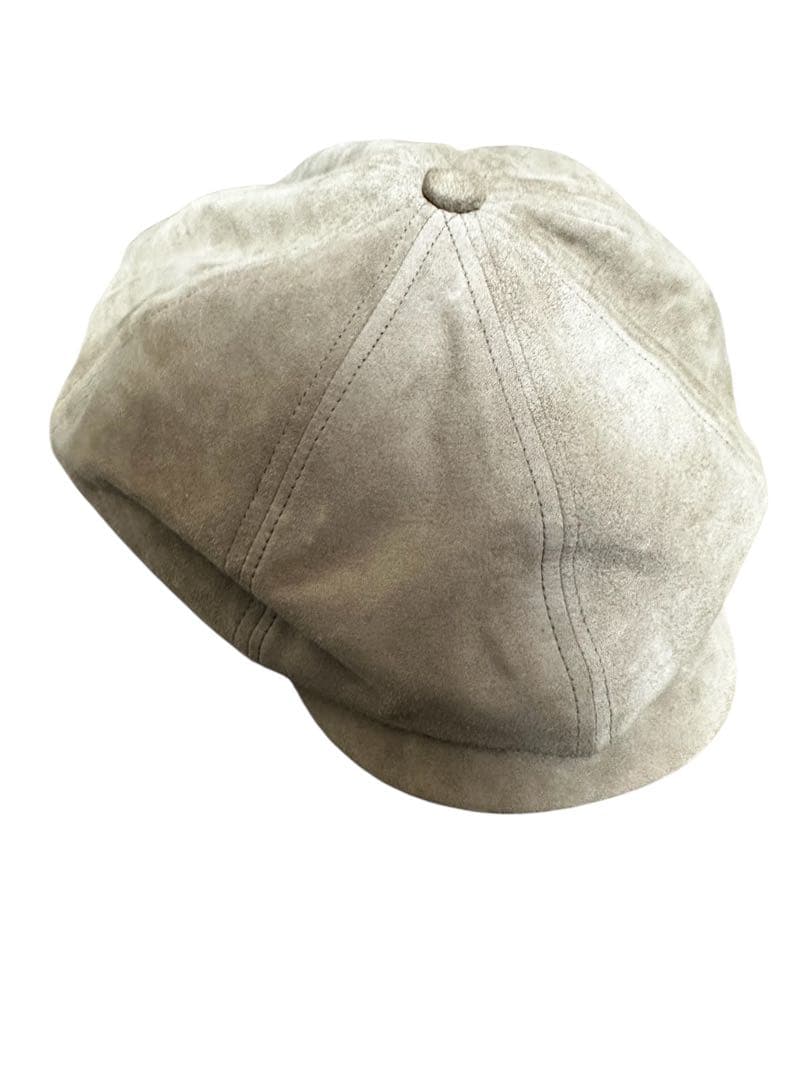 イサムカタヤマバックラッシュ カンガルースエード レザーキャスケット サイズ3