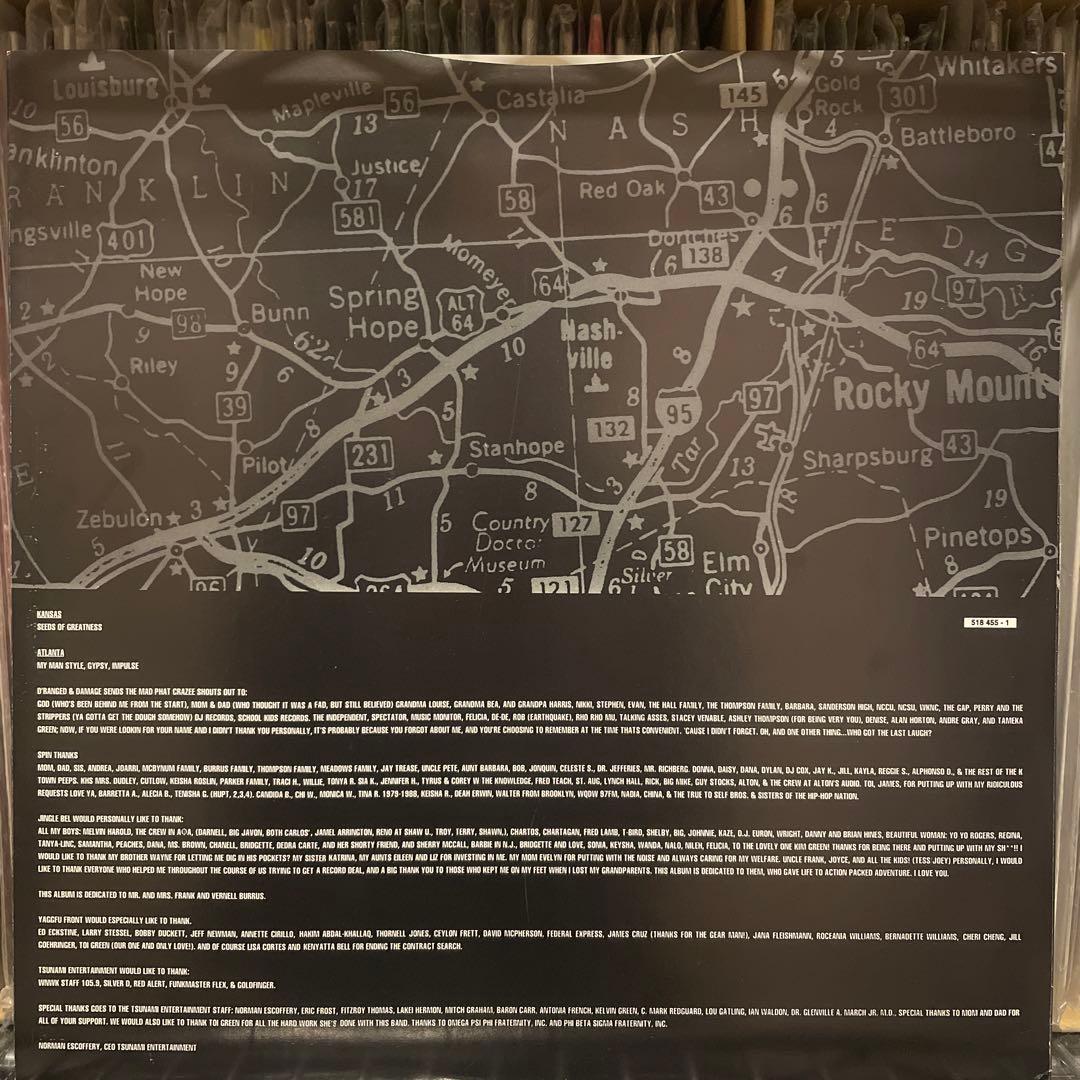 Yaggfu Front レコード　LP ヒップホップ　hiphop