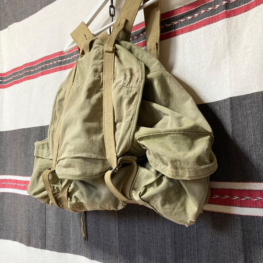 暇人様 WW2 40s US.ARMY Cotton Canvas Bag