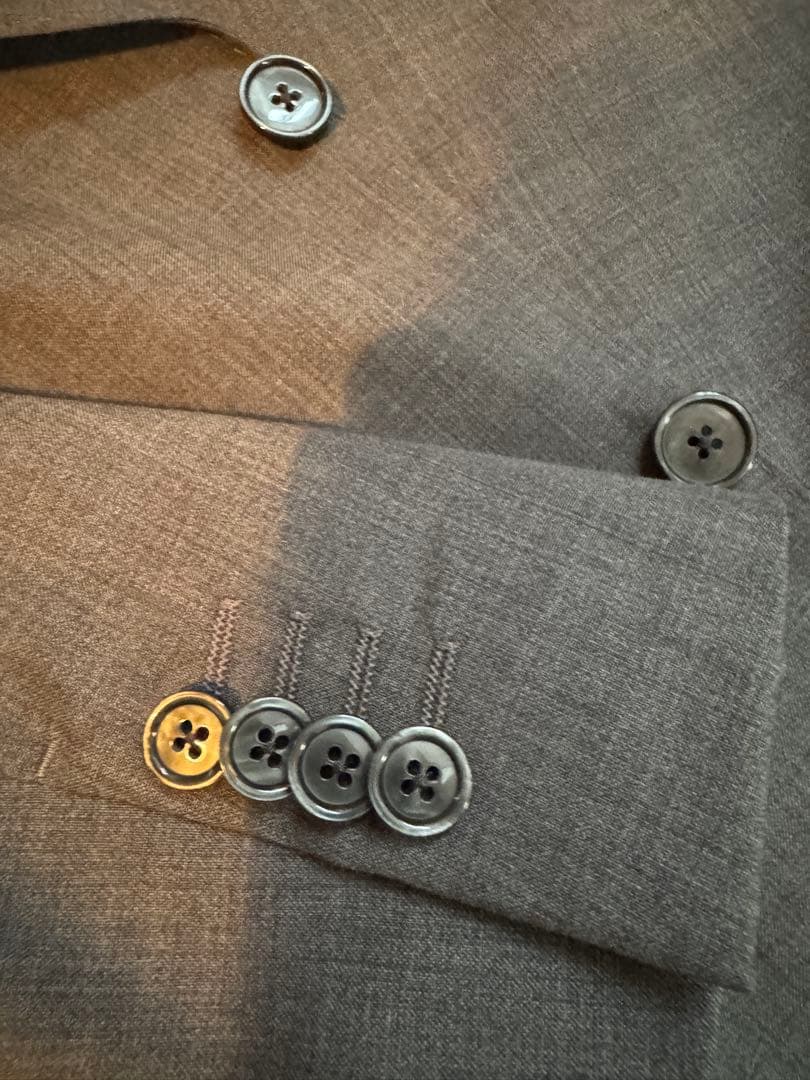 LARDINI トラベルパッカブル　グレー スーツ　セットアップ