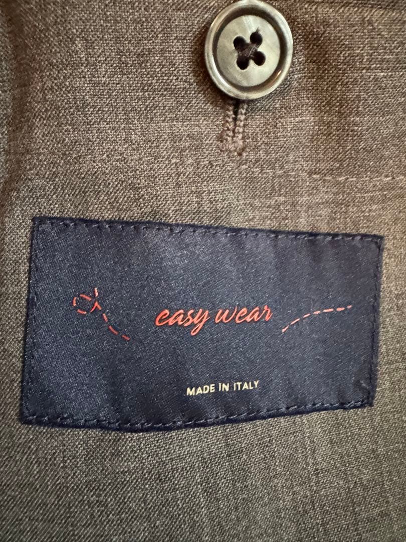 LARDINI トラベルパッカブル　グレー スーツ　セットアップ