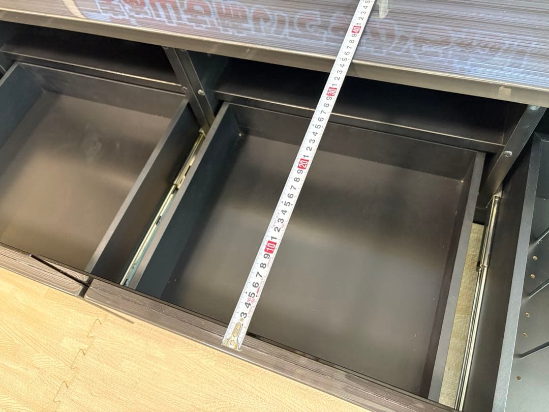 【美品】シギヤマ ラッシュ 160TVB BK テレビボード テレビ台 ブラック