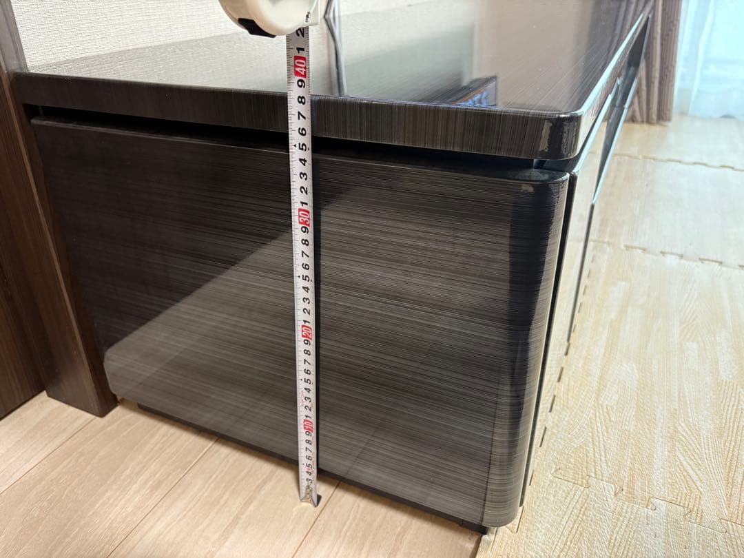 【美品】シギヤマ ラッシュ 160TVB BK テレビボード テレビ台 ブラック