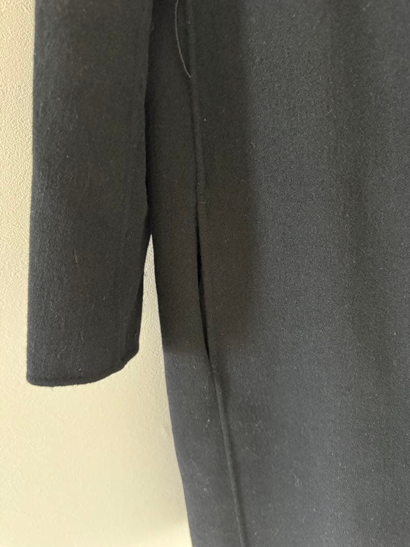 S マックスマーラ黒コート