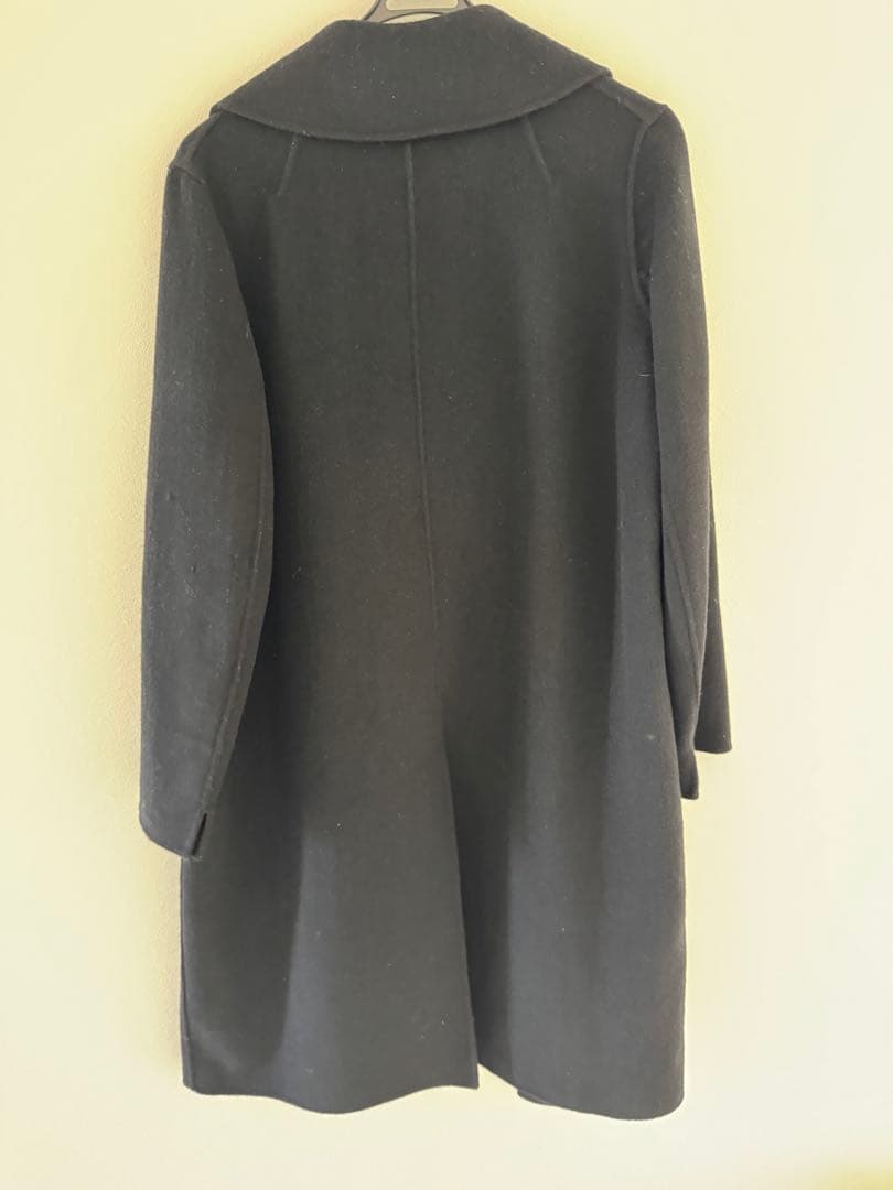 S マックスマーラ黒コート