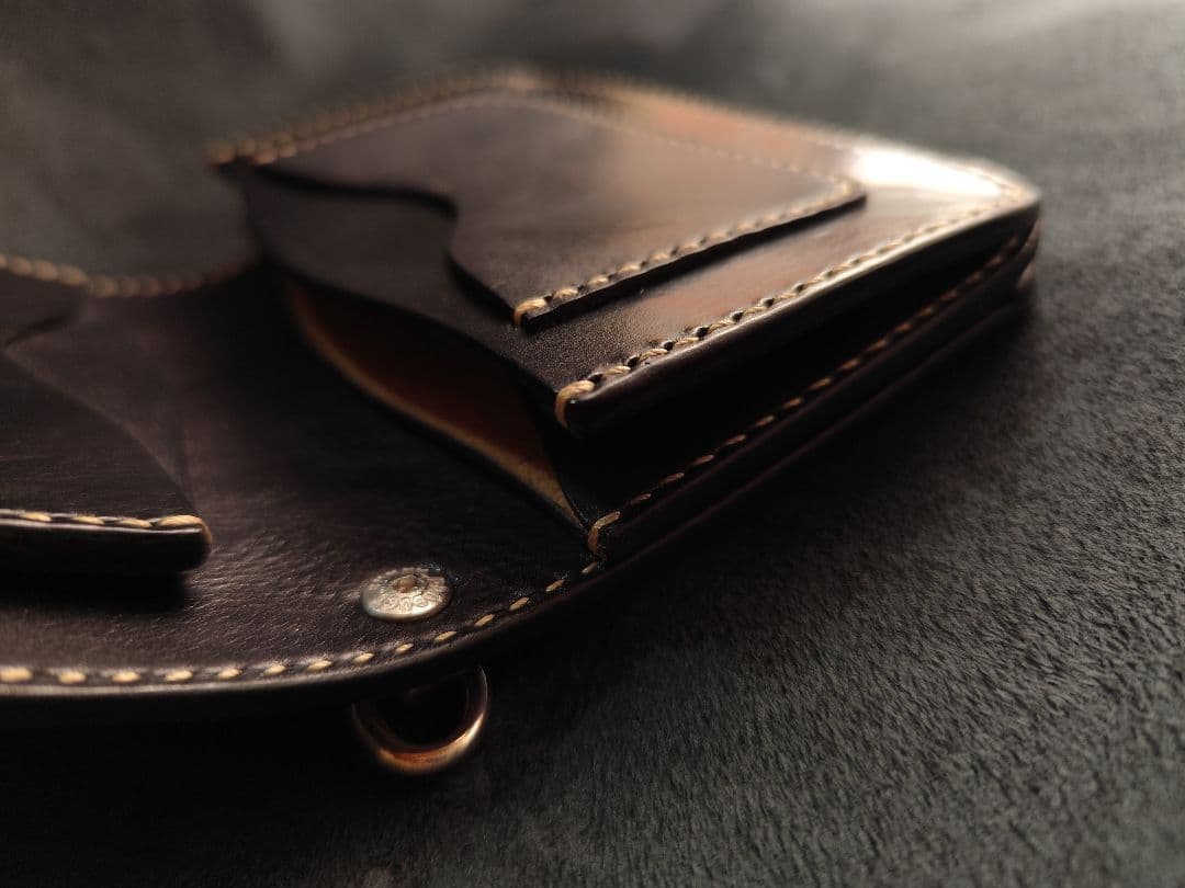 【たくオーダー相談欄】　HORWEEN　ミドルトラッカーウォレット