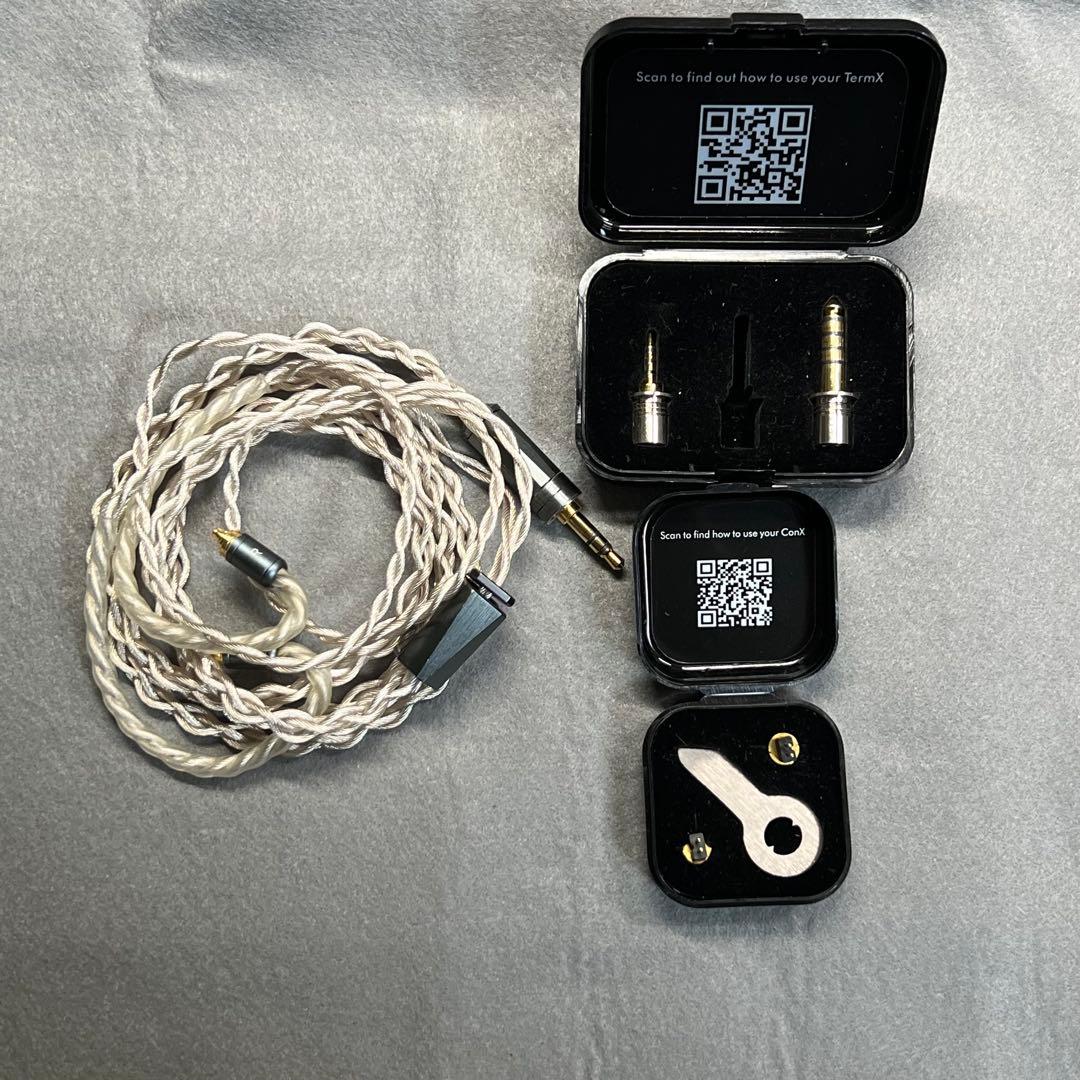 EFFECT Cadmus イヤホンケーブル 可変プラグ改造済み