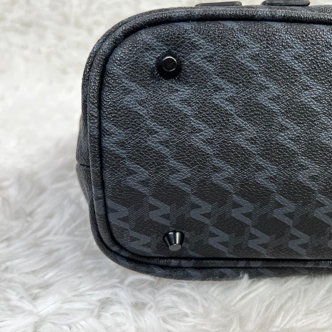 ゼロハリバートン カートバッグ トートバッグ モノグラム PVC 黒 現行