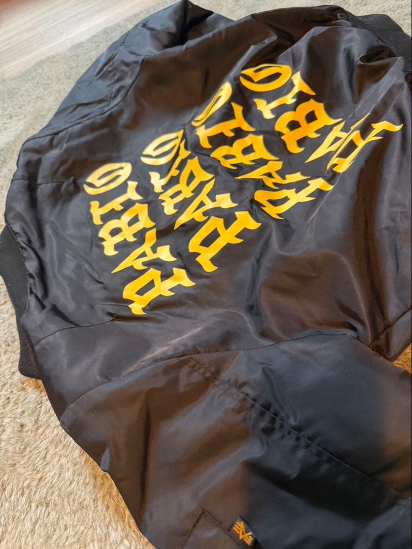 PABLO ブラックMA1ブルゾンジャケット