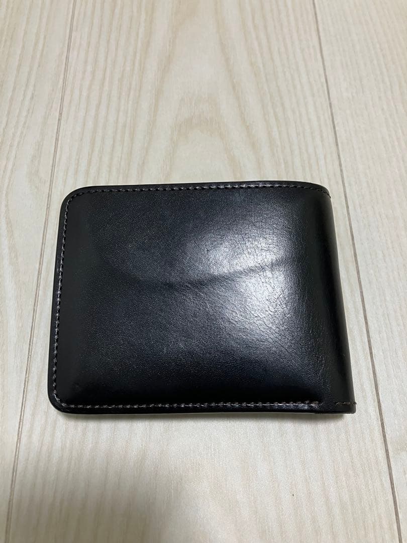 WILD SWANS 二つ折り財布 黒