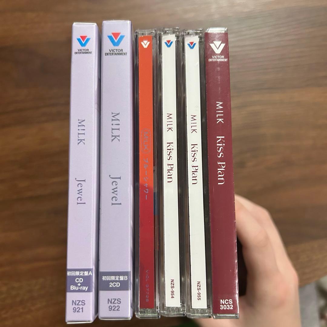 M!LK CD DVDまとめ売り　Jewel ブルーシャワー KissPlan
