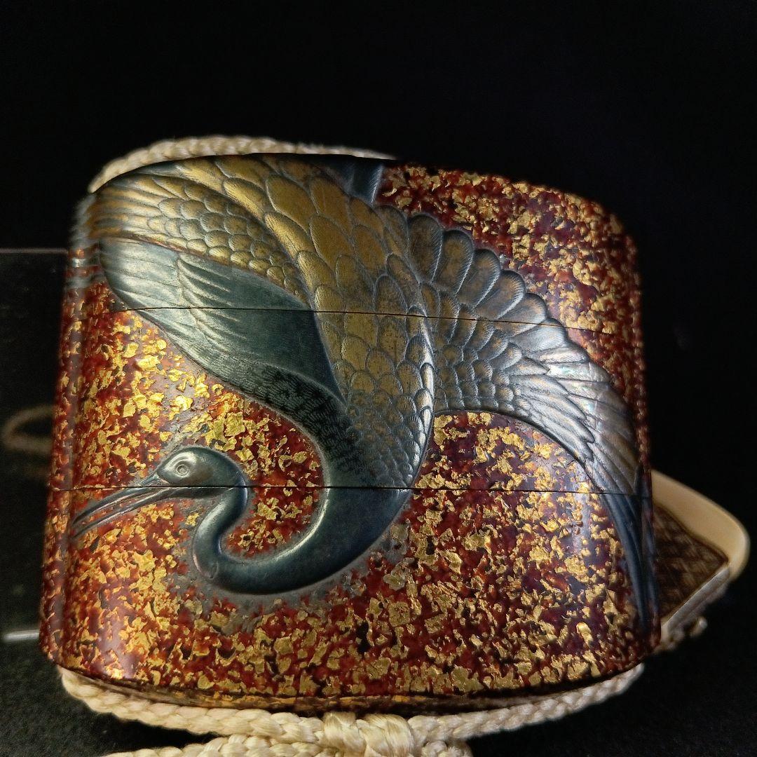 太郎左衛門 「鶴亀蒔絵印籠」