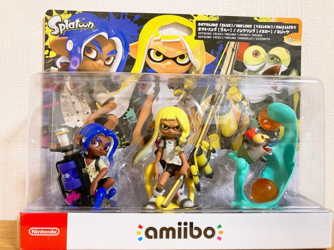 amiibo5個セット(オクトリング/インクリング/コジャケ/アオリ/ホタル)