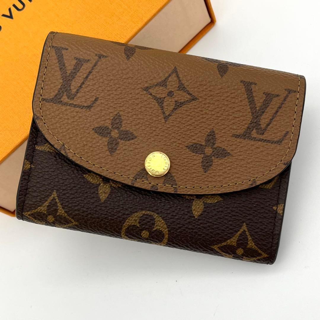 【美品】　ルイヴィトン　ポルトモネ　ロザリ　リバース　ケース