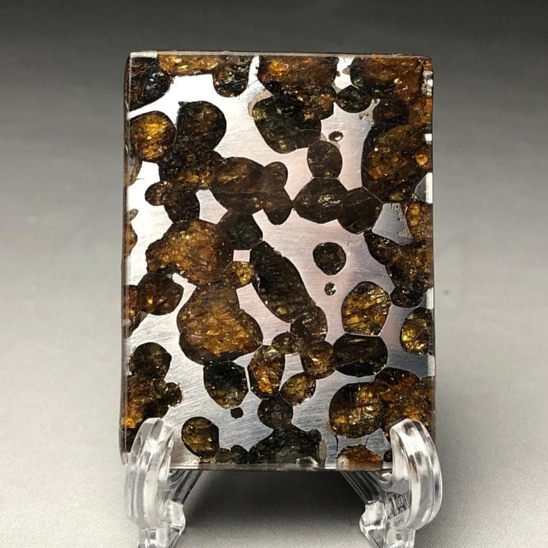 M*0様 パラサイト隕石 隕石　石鉄隕石　セリコ隕石 重さ約16ｇ　共箱