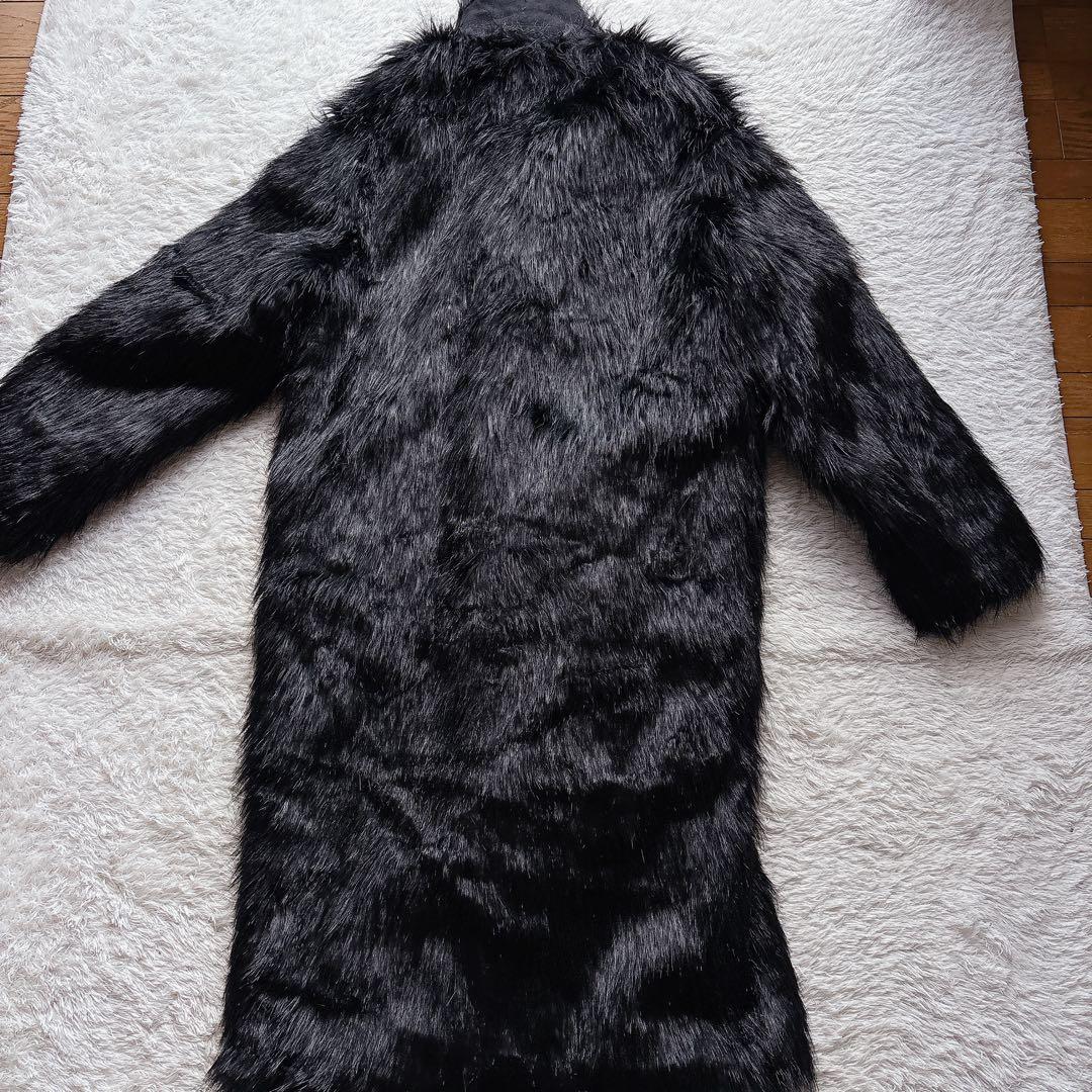 くろせ様リクエスト品】Gackt 着用 POTENZA ファー ロングコート L