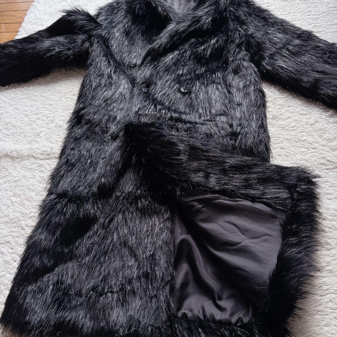 くろせ様リクエスト品】Gackt 着用 POTENZA ファー ロングコート L