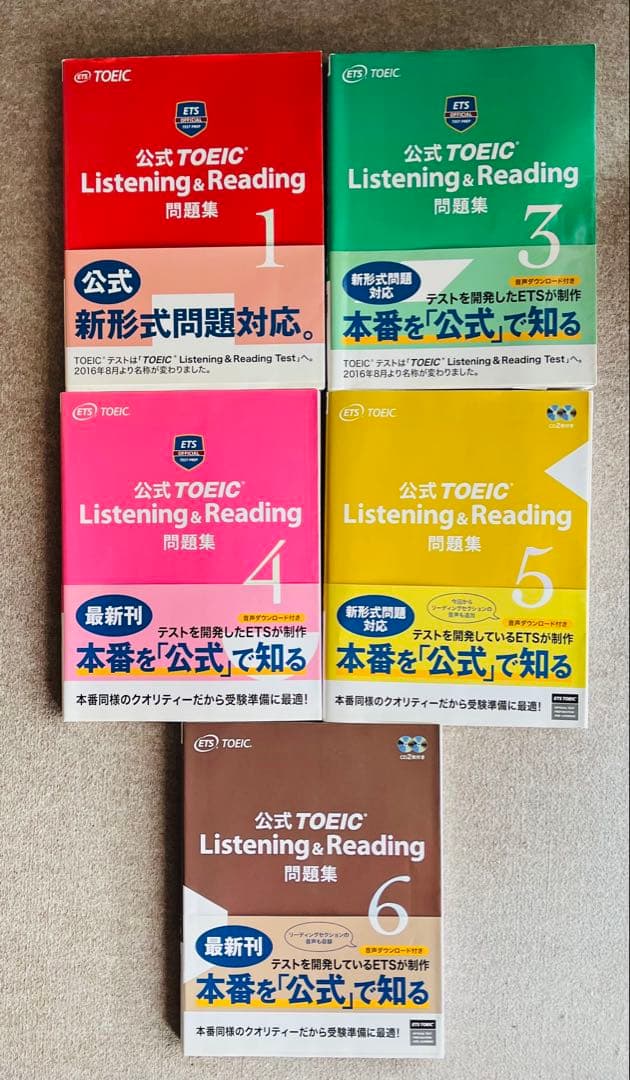 【定価50％OFF】公式TOEIC Listening & Reading問題集