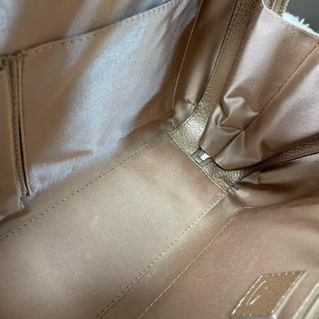 ⭐️未使用⭐️ 土屋鞄製造所　オペラバッグ　ハンドバッグ　シャンパンゴールド