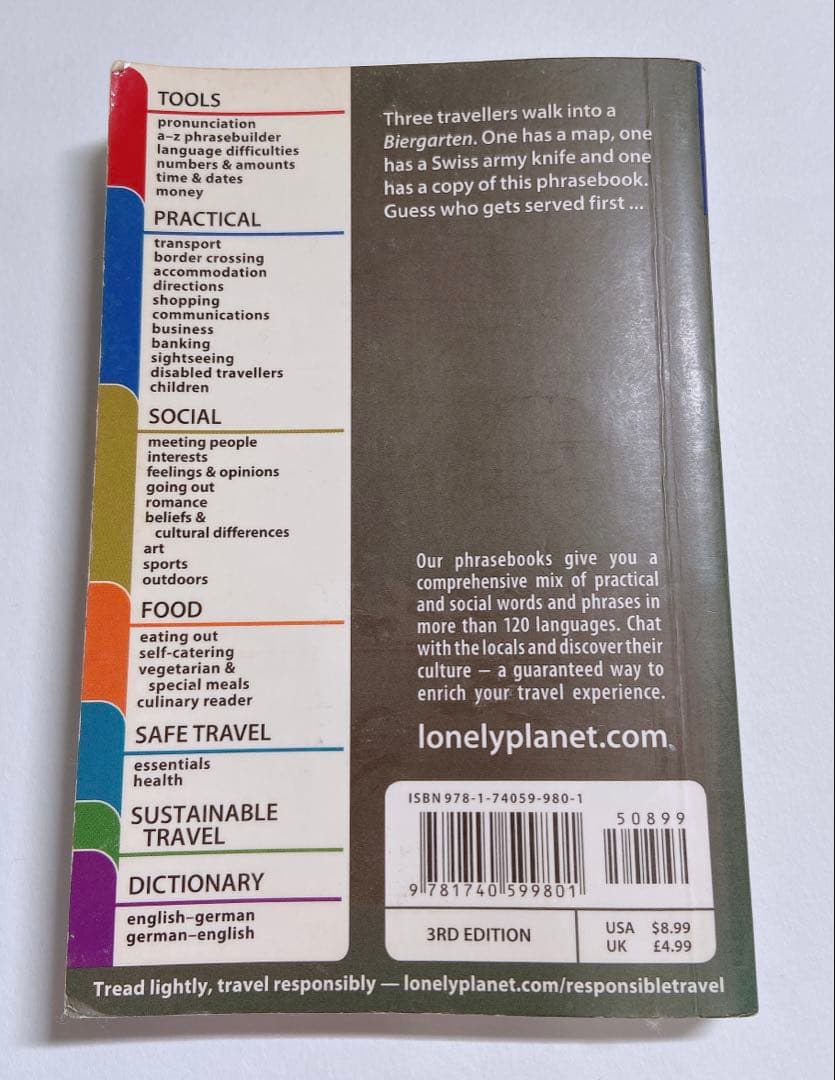 語学・辞書・学習参考書 Lonely Planet German Phrase Books