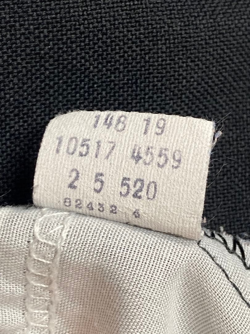 '80s リーバイス 517 スタプレ スラックス 黒 W36 L31 ブラック