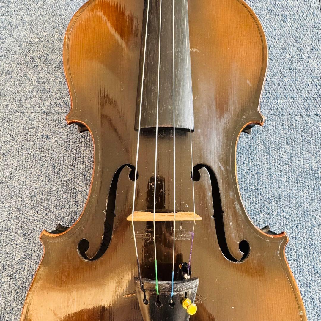 【試奏動画あり】ストラディバリウスラベル バイオリン H4刻印【弓・ケース付】