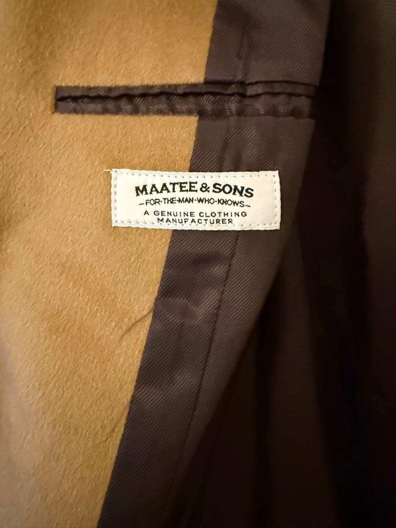 maatee&sons別注 comoli niceness stein yoke