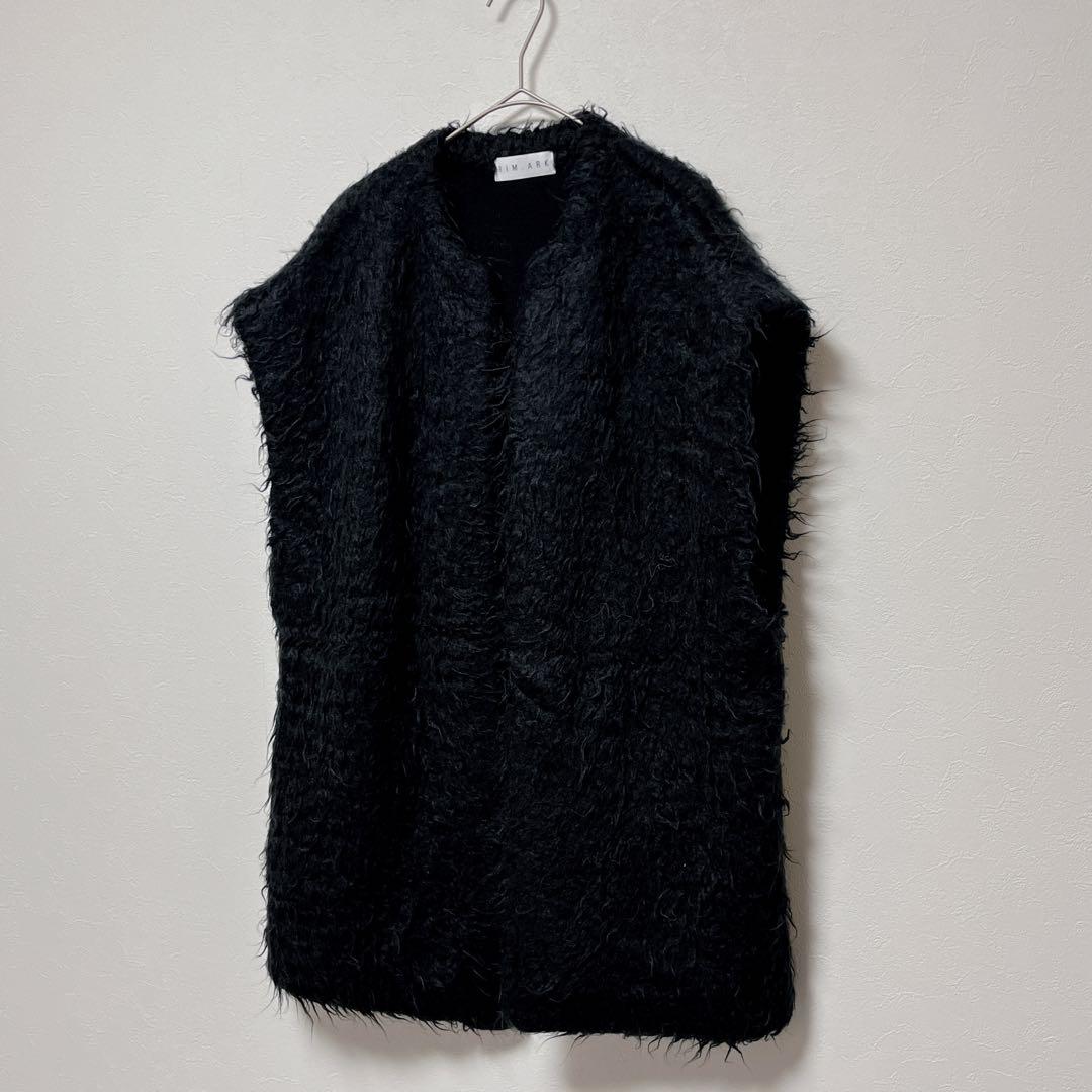 【1281】美品✨ リムアーク　ブライトニングニットガウン　ワイドローブ　ベスト