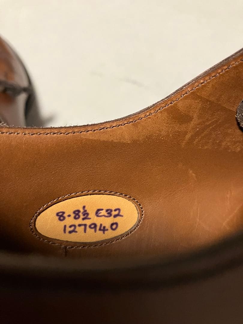 ※IN【新品未使用】 EDWARD GREEN DOVER