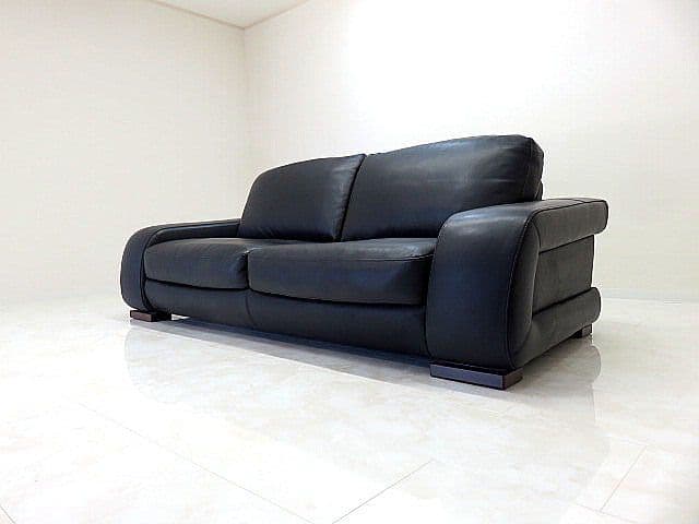 シ*ー様 イタリア　アビタス　Stella divano「1575」　本革3人掛