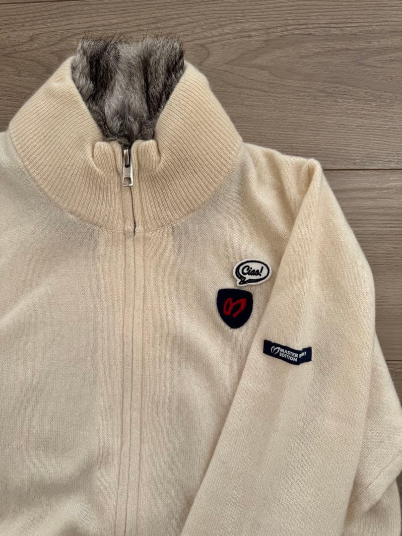 PARLYGATES セーター サイズ0 クリーム