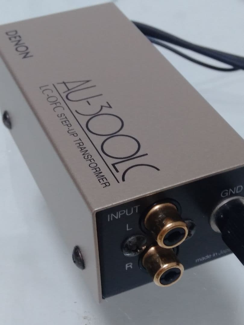 デノン MCカートリッジ用(DL-103等) 昇圧トランスAU-300LC